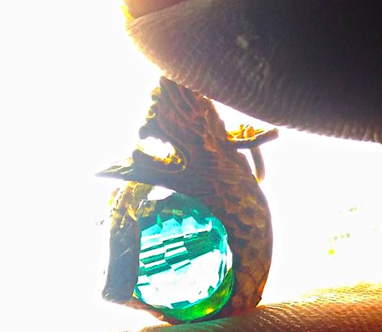 สุดปัง 25 ลูกแก้วสีฟ้าพญานาคราช สวยมาก