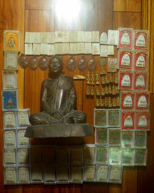 หลวงพ่อแพ วัดพิกุลทอง สิงห์บุรี 100 องค์ เคาะเดียว (พระบูชา หน้าตักประมาณ5นิ้ว)
