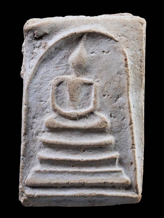 พระสมเด็จพิมพ์เส้นด้าย วัดประสาทบุญญาวาส กรุงเทพฯ ปี 2506 