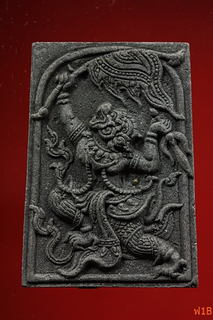 หนุมานเชิญธง ไหว้ครู 53 หลวงพ่อฟู วัดบางสมัคร ปี 2553 ตะกรุดคู่ชีวิต พร้อมซองเดิม..../6-3774