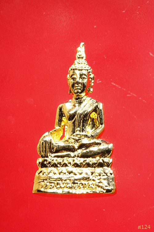 รูปหล่อหลวงพ่อพระพุทธทันใจ วัดอนาลโย จ.พะเยา พร้อมกล่องเดิม