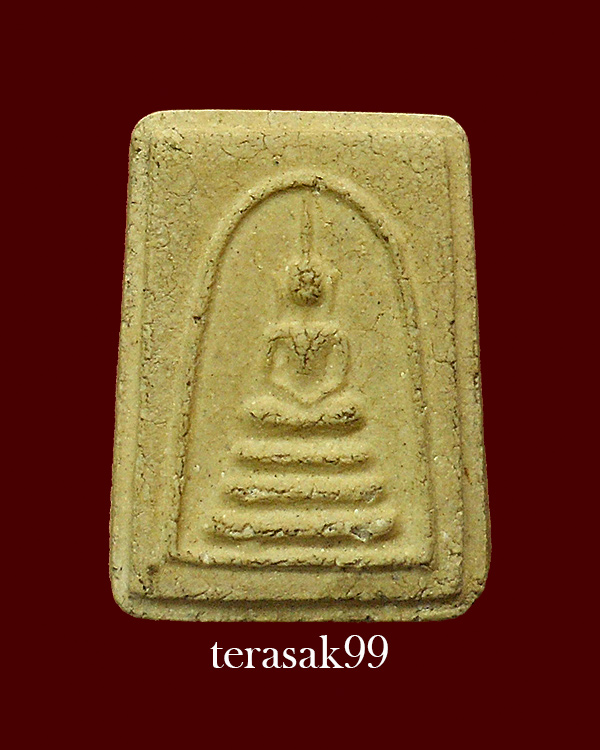 สมเด็จคะแนน พิมพ์สามชั้น หลังเรียบ หลวงพ่อหวล วัดพิกุล ธนบุรี สวยๆ