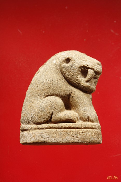 เสือจิ๊บ หลวงพ่อปาน 100 ปี วัดสว่างอารมณ์ ( เนื้อผง )