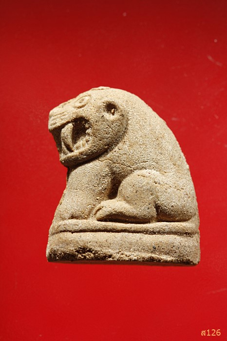 เสือจิ๊บ หลวงพ่อปาน 100 ปี วัดสว่างอารมณ์ ( เนื้อผง )