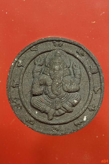 พระพิฆเนศ จตุคามรามเทพ วัดข่อย เพชรบุรี รุ่นมั่งมีศรีสุข พร้อมกล่องเดิม