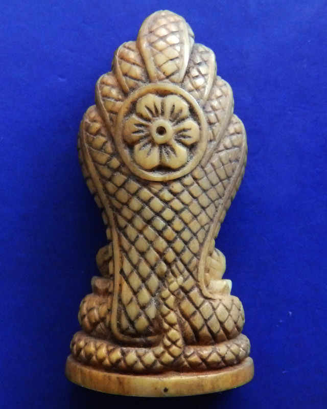 พระพุทธงาช้างแกะเก่า สูงเกือบ 4 ซ.ม.+บัตรรับรอง DD-Pra