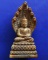 พระพุทธงาช้างแกะเก่า สูงเกือบ 4 ซ.ม.+บัตรรับรอง DD-Pra