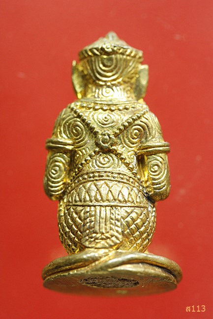 หนุมานรุ่นแรกครูบาอริยชาติ วัดแสงแก้วโพธิญาณ จ.เชียงราย (ตอกโค๊ต วสก) พิเศษมีจาร