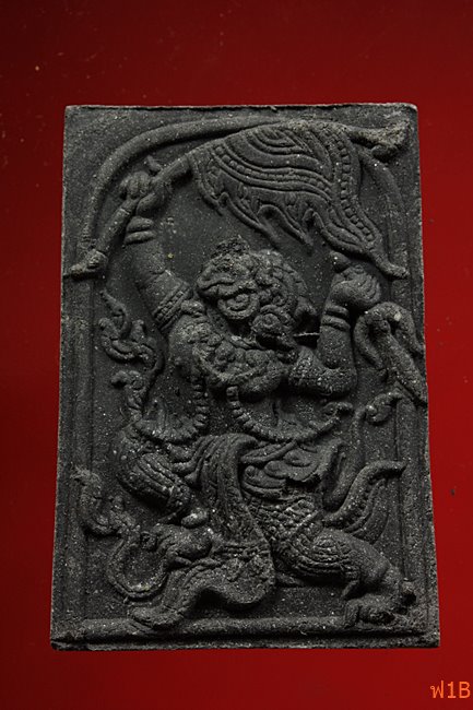 หนุมานเชิญธง ไหว้ครู 53 หลวงพ่อฟู วัดบางสมัคร ปี 2553 ตะกรุดคู่ชีวิต พร้อมซองเดิม..../12-3792