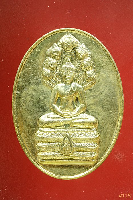 เหรียญนาคปรก สมติงสบารมี สมเด็จพระสังฆราช วัดบวร ปี 53 พร้อมกล่องเดิม...../420
