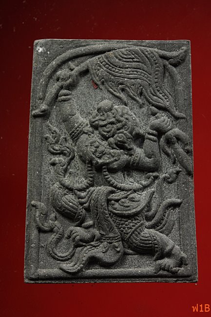 หนุมานเชิญธง ไหว้ครู 53 หลวงพ่อฟู วัดบางสมัคร ปี 2553 ตะกรุดคู่ชีวิต พร้อมซองเดิม..../23-3826