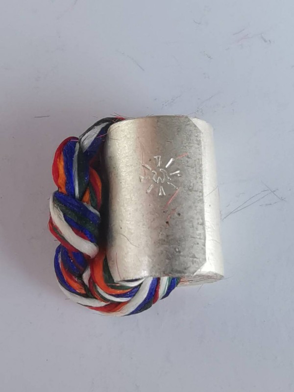 ตะกรุดลูกอมโลกธาตุ (((เนื้อเงิน)) กล่องเดิม พระมหาสุรศักดิ์ วัดประดู่พระอารามหลวง สมุทรสงคราม