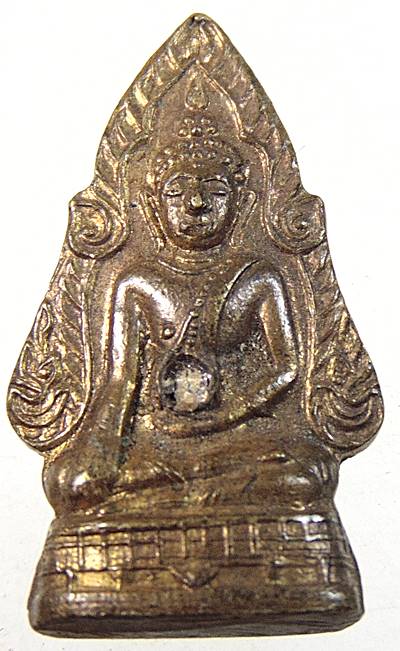 ๒๐ รูปเหมือนปั๊มพระพุทธชินราช ติดพลอย