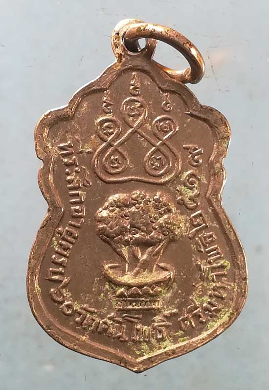 เหรียญอายุ60 ปี19 พระครูมหาโพธาภิวัฒน์ วัดต้นโพธิ์ ปราจีนบุรี