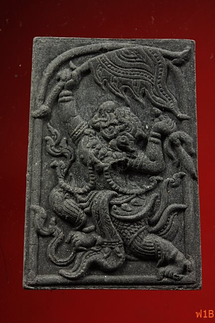 หนุมานเชิญธง ไหว้ครู 53 หลวงพ่อฟู วัดบางสมัคร ปี 2553 ตะกรุดคู่ชีวิต พร้อมซองเดิม..../30-3848