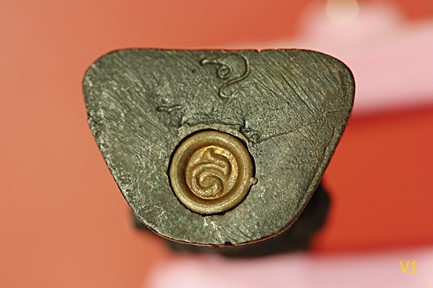 กริ่งรูปเหมือน หลวงพ่อคูณ ที่ระลึก สร้าวอุโบสถ วัดบ้ารไร่ปี 2533