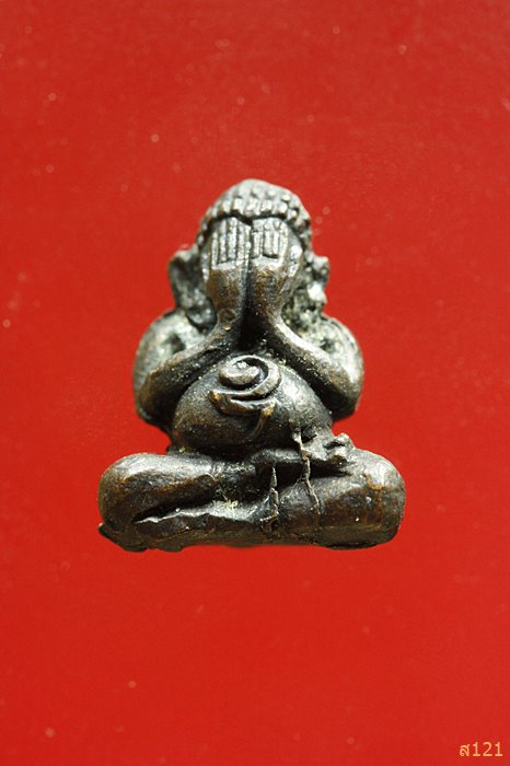 รูปหล่อพระสมาธิก้นยันต์ไม่ทราบที่