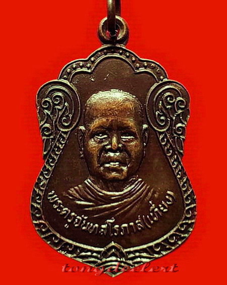 เหรียญหลวงพ่อเที่ยง วัดม่วงชุม จ.กาญจนบุรี รุ่นเสือเผ่น ปี 2519 สวยมากค่ะ