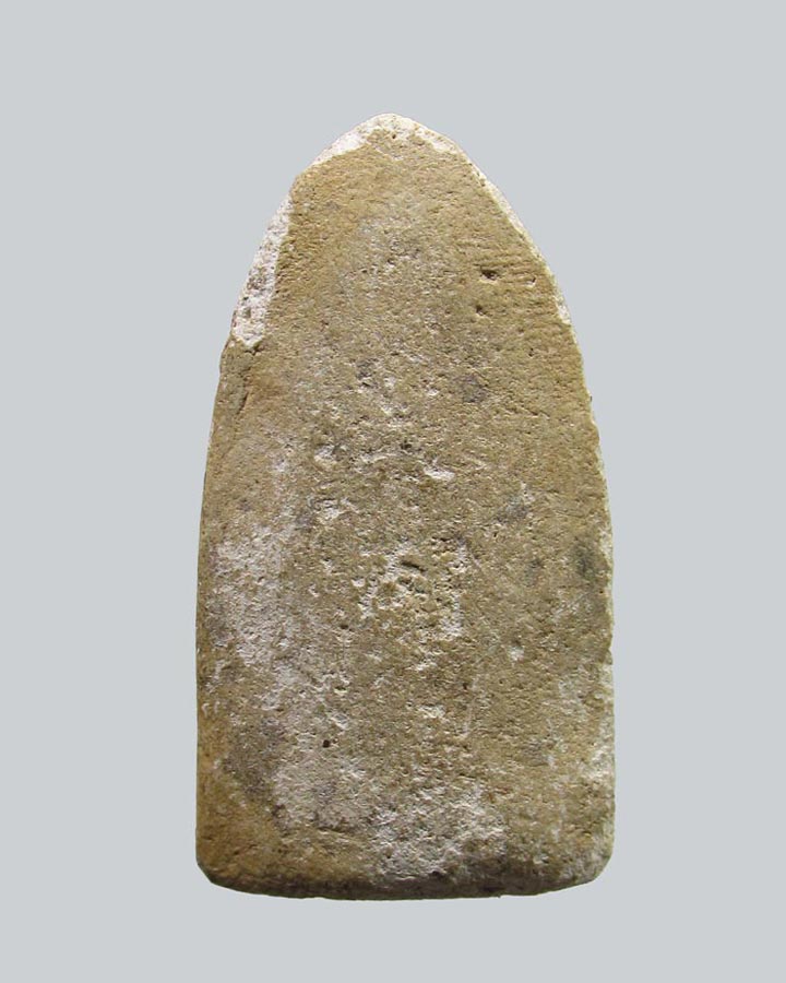 ผงหลวงพ่อวัดบ้านแหลม พิมพ์หัวเรือบด ปี2514 วัดเพชรสมุทร จ.สมุทรสงคราม