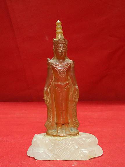 พระบูชาปางเปิดโลก พิมพ์ทรงเครื่อง 