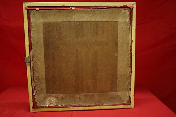 ผ้ายันต์สิงห์ (สีแดง) หลวงปู่ทิม วัดพระขาว จ.อยุธยา ปี2546 (ขนาด 15x15 นิ้ว)