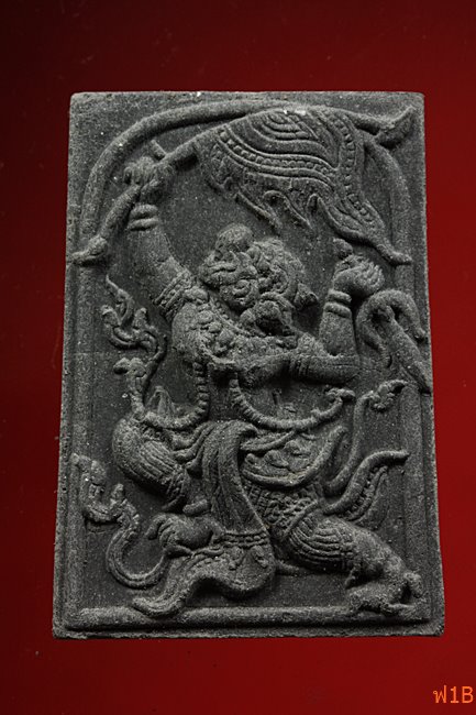 หนุมานเชิญธง ไหว้ครู 53 หลวงพ่อฟู วัดบางสมัคร ปี 2553 ตะกรุดคู่ชีวิต พร้อมซองเดิม..../18-3810