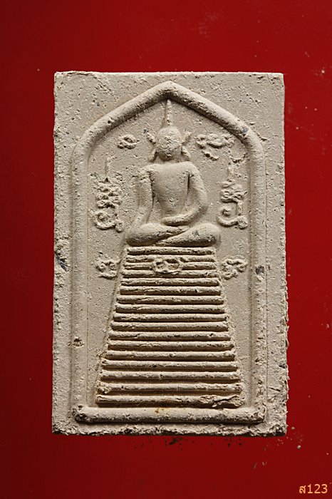 พระสมเด็จรุ่นแซยิด(รุ่นแรก) หลวงปู่ทิม วัดพระขาว รุ่นไตรมาส ปี36 ตะกรุด 1 ดอก มีเส้นเกศา กล่องเดิม/5