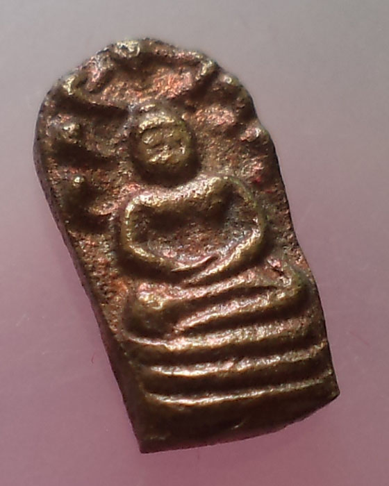 พระนาคปรกหล่อโบราณ เนื้อนวะ หลวงพ่อเกิด วัดโพธิ์แทน จ.นครนายก รุ่นแรก