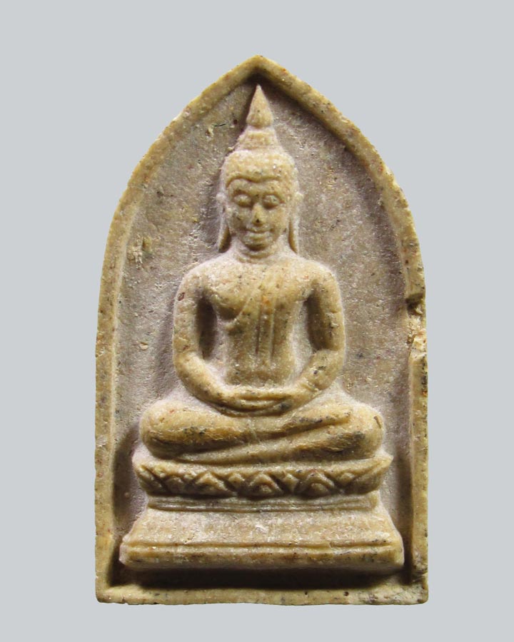 พระผงของขวัญ วัดจันทรังษี หลวงพ่อโยค จ.อ่างทอง ปี 2514