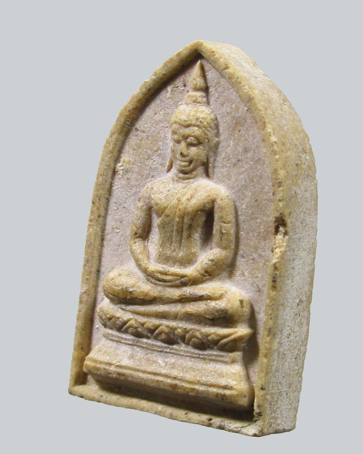 พระผงของขวัญ วัดจันทรังษี หลวงพ่อโยค จ.อ่างทอง ปี 2514