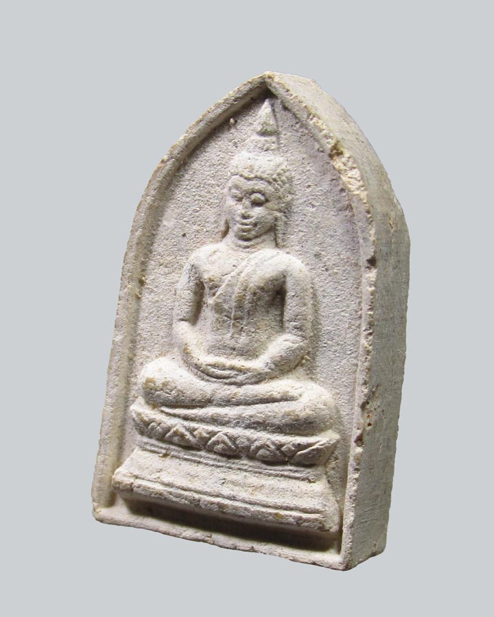 พระผงของขวัญ วัดจันทรังษี หลวงพ่อโยค จ.อ่างทอง ปี 2514