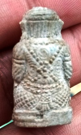 หนุมานเนื้อผงรุ่นแรก หลวงพ่อเกลี้ยง วัดเนินสุทธาวาส ชลบุรี