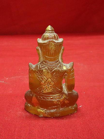 พระบูชาทรงเครื่อง หน้าตัก 1.5 นิ้ว เนื้อหินแกะ