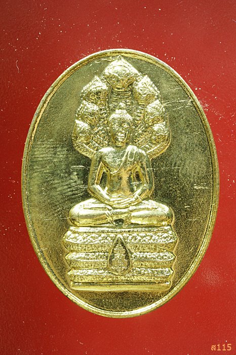 เหรียญนาคปรก สมติงสบารมี สมเด็จพระสังฆราช วัดบวร ปี 53 พร้อมกล่องเดิม...../456