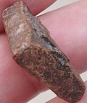 *พิมพ์ทรงหนุมาน สามเหลี่ยม เนื้อดิน ปี๒๔๙๕ หลวงพ่อแฉ่ง วัดบางพัง นนทบุรี*