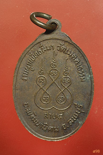 เหรียญหลวงพ่อเหรียญ วัดเมตตาธรรม จ.ร้อยเอ็ด...../2