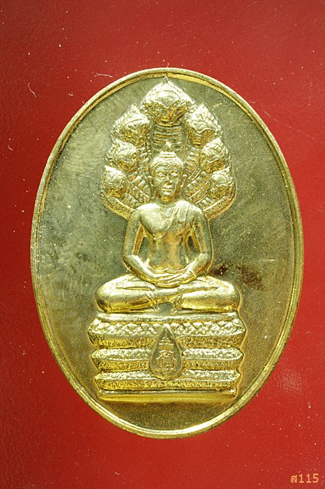 เหรียญนาคปรก สมติงสบารมี สมเด็จพระสังฆราช วัดบวร ปี 53 พร้อมกล่องเดิม...../432