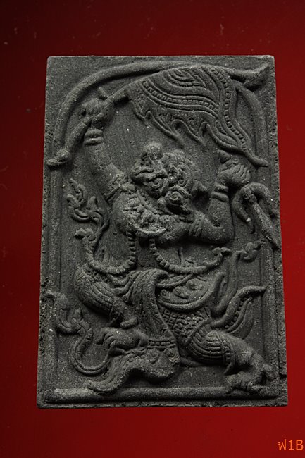 หนุมานเชิญธง ไหว้ครู 53 หลวงพ่อฟู วัดบางสมัคร ปี 2553 ตะกรุดคู่ชีวิต พร้อมซองเดิม..../28-3842