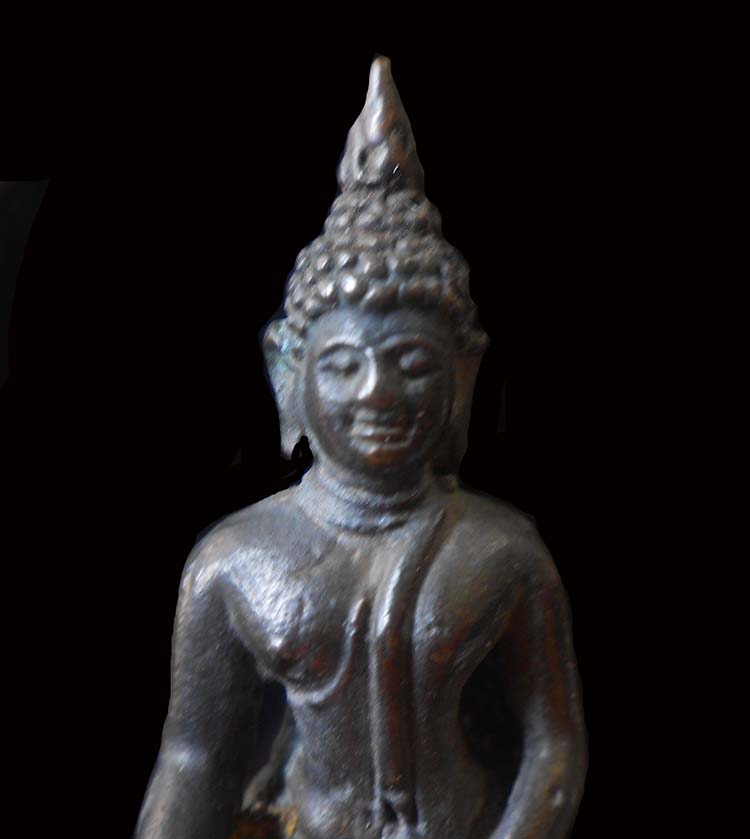 @@ พระกริ่ง หลวงพ่อมนัส  รุ่นพิทักษ์บูรพา ก้นเงิน วัดทุ่งจันดำ @@ 