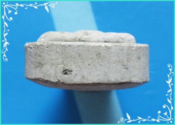 ..ลพ.สอน วัดศาลเจ้า พระปิดตามหาลาภ เนื้อผงผสมผงกะลาตาเดียว หลังยันต์ ปี 38 ฝังตะกรุด..