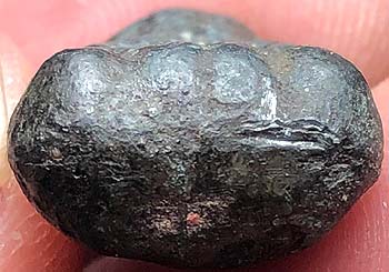 *ปิดตาหลวงปู่จันทร์ วัดบ้านยาง ราชบุรี พิมพ์หูกระต่าย เนื้อชินตะกั่ว*