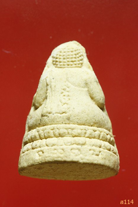 พระสังกัจจายน์ วัดพระบาทอุดม อ.ฝาง จ.เชียงใหม่ พร้อมกล่องเดิม