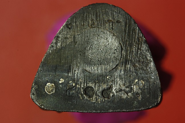 รูปหล่อหลวงพ่อเอียด วัดไผ่ล้อม รุ่นไครภาคี ปี 2537 เนื้อเงิน กล่องดิม