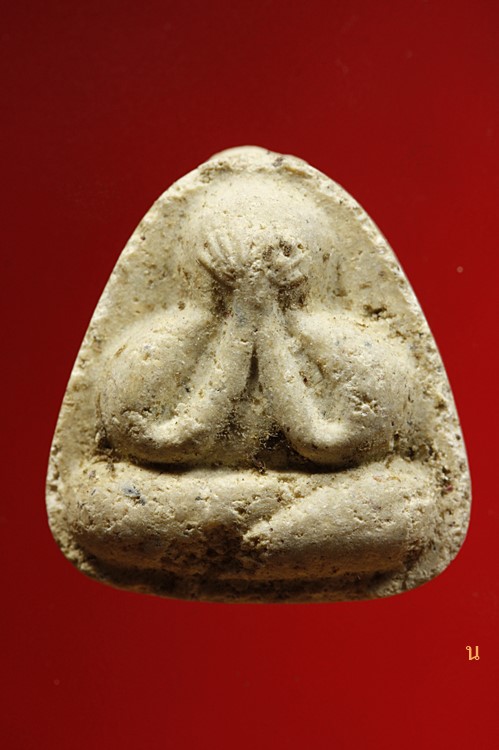 พระปิดตา ยันต์เสาร์ห้ากลับ (กลับร้ายเป็นดี) หลวงปู่นาค วัดระฆัง ปี 2500 ผสมผงเก่า-มวลสารชัด..../887