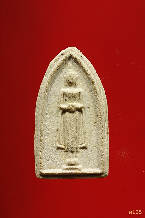 พระผงหลวงพ่อบ้านแหลม พระครูสุนทรสมุทรกิจ(โสภณ)วัดเพชรสมุทรวรวิหาร จ.สมุทรสงคราม