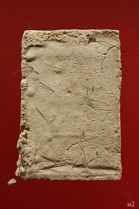 พระสมเด็จปรกโพธิ์ วัดบึงพระยาสุเรนทร์ เส้นเกศาหลายเส้น