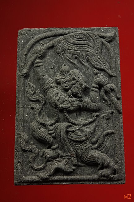 หนุมานเชิญธง ไหว้ครู 53 หลวงพ่อฟู วัดบางสมัคร ปี 2553 ตะกรุดเงินคู่ชีวิต พร้อมซองเดิม..../39-2307