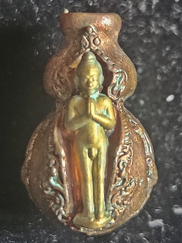 น้ำเต้ามหาลาภ ไอ้ไข่ รุ่น รับทรัพย์พันล้าน วัดเขาอ้อ จ.พัทลุง ปลุกเสก ณ.ถ้ำฉัตทันต์บรรพต วัดเขาอ้อ 