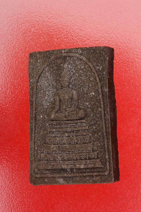 พระสมเด็จหลวงพ่อดำ วัดลุ่มคงคาราม นนทบุรี รุ่น 1