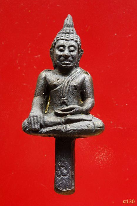 พระยอดธง หลวงพ่อใหญ่ วัดเสาธงเก่า อ.บางปะหัน จ.พระนครศรีอยุธยา พร้อมกล่องเดิม